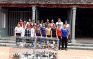 Hội LHPN tỉnh Thanh Hóa trao nguồn hỗ trợ cho THT nuôi chim bồ câu xã Thiệu Vũ